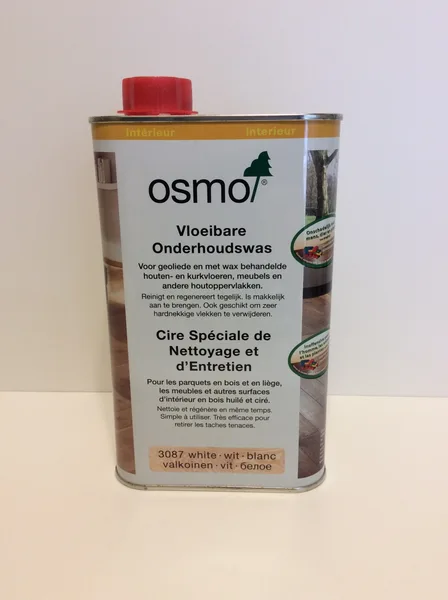 Vloeibare onderhoudswas 1 liter wit